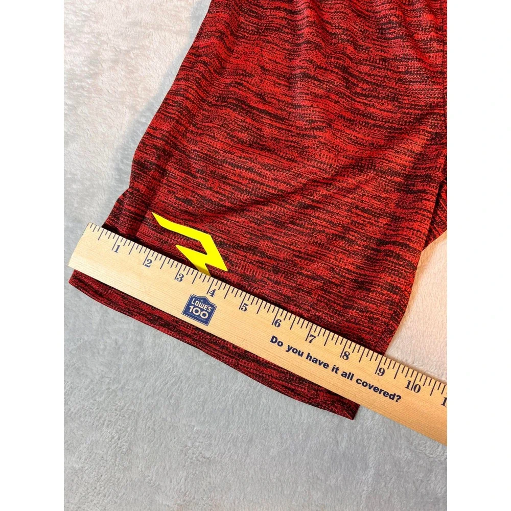 Nike 3BRAND‎ Russell Wilson Boys Basketball Shorts Red Black Yellow Size Small